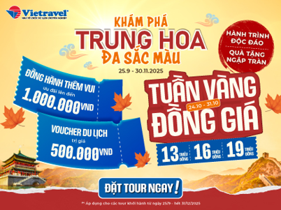 Vietravel - Khám phá Trung Hoa
